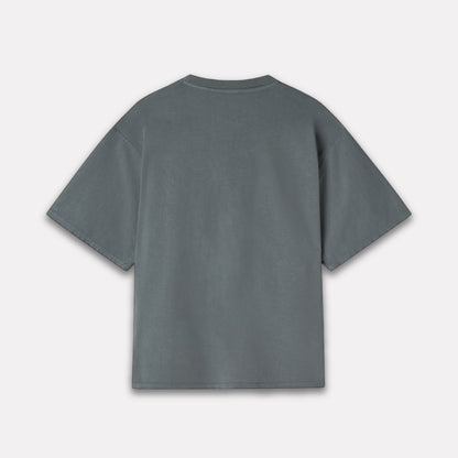 LA VIE RAPIDE T-SHIRT WORLDWIDE IRON GREY